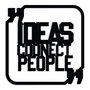 Wallity Ideas Connect People Escultura de pared negra